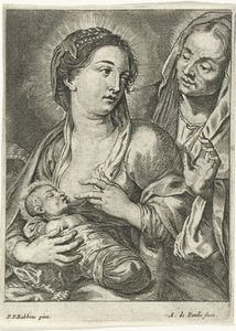 María con el niño Jesús y Anna de Andries Pauli
