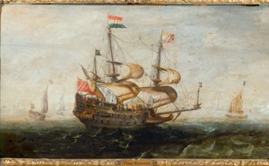 Barco holandés de Andries van Eertvelt