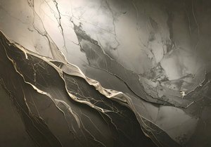 Elegante mármol con vetas doradas