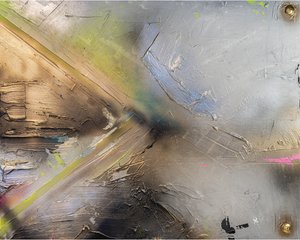 Abstracto metálico industrial