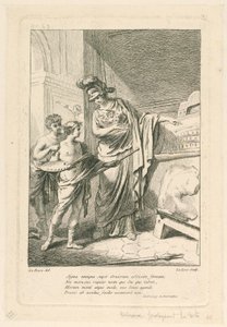 Minerva protegiendo las artes de Ange Laurent de Lalive de Jully
