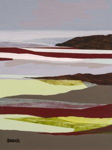 Paisaje abstracto y sereno de Angela Seear