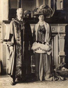 El 9º Duque de Devonshire y la Duquesa Evelyn