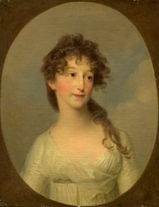 Posiblemente Franciska Krasinska, duquesa de Curlandia, c. 1790 de Angelica Kauffman