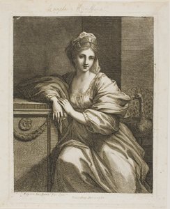 Juno y el pavo real de Angelica Kauffmann