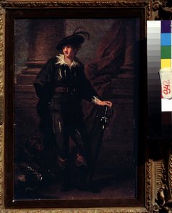 Retrato de John Baker-Holroyd (Baker Holroyd), conde de Sheffield (1735-1821). Pintura de Angelika Kauffmann (Angélica Kauffmann de Angelica Kauffmann
