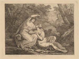 Rinaldo y Armida de Angelica Kauffmann