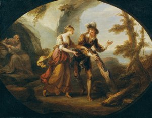 Miranda y Fernando de Angelica Kauffmann
