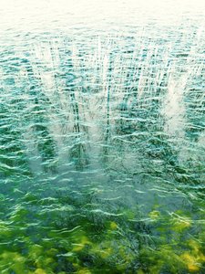 Reflejos abstractos en el agua de Angelo Cerantola