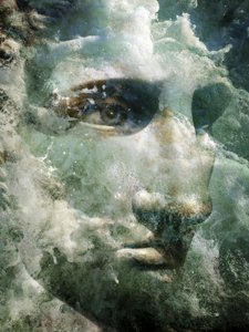 Rostro de Agua Mítica de Angelo Cerantola
