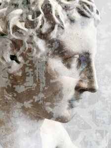Perfil de mármol envejecido de Angelo Cerantola