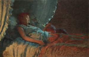 Alba Serena Maternidad de Angelo Morbelli