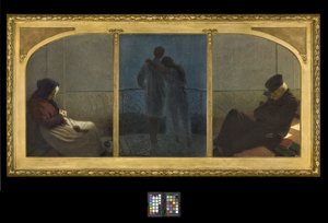 ¿Entre sueño y realidad? de Angelo Morbelli