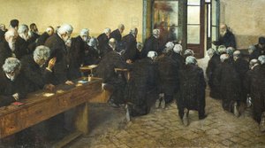 El viático,1884 (óleo sobre lienzo)