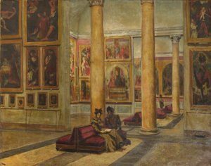 Interior de la Pinacoteca de Brera