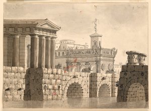 Diseño escénico, palacios y río de Angelo Toselli