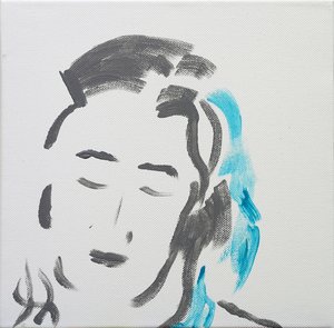 Retrato de una mujer serena, 2019 de Angie Kenber