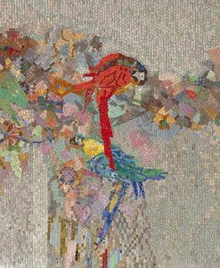 Flores y pájaros, 1914