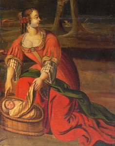 Biombo de cuatro paneles de doble cara, c.1700