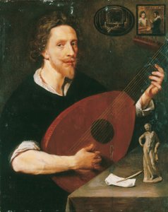 Retrato de un caballero, probablemente Nicholas Lanier