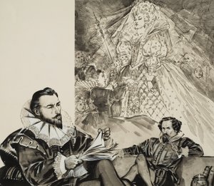 Faerie Queene (gouache sobre papel) de Angus McBride