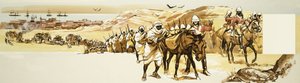 El General Napier dirige un ejército en Etiopía