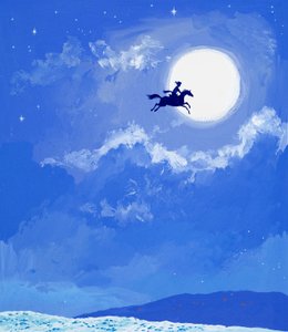 Caballo mágico de Angus McBride