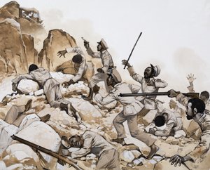 Escaramuza militar de Angus McBride