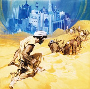 René Caille en busca de Tombuctú de Angus McBride