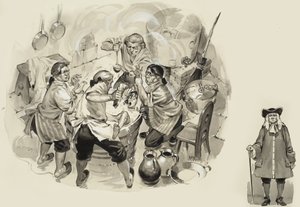 Primer baño de Smith (gouache sobre papel) de Angus McBride