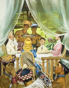 The White Rajahs (gouache sobre papel) de Angus McBride