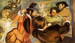 El asesinato del poeta Christopher Marlowe de Angus McBride