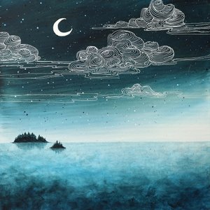Noche de luna en la isla