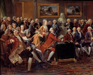 El salón de Madame Geoffrin