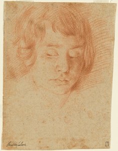 Cabeza de un niño (¿Gennaro Falcone?) de Aniello Falcone