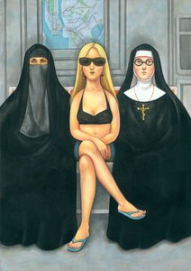 Girls will be girls, 2007 (acrílico sobre tabla ilustración)