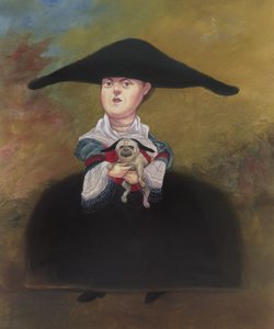 La Belle Bourgeoisie, 2019 (pintura acrílica sobre tabla ilustración)