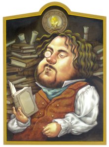 Peter Jackson, 2002 (acrílico sobre tabla ilustración)