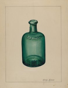 Botella de vidrio
