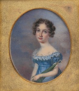 Sarah Ann Beck, ca. 1818 de Anna Claypoole Peale