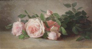 Bodegón de rosas de Anna Eliza Hardy