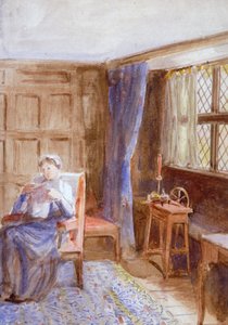 Mujer leyendo una carta, c1864-1930 de Anna Lea Merritt