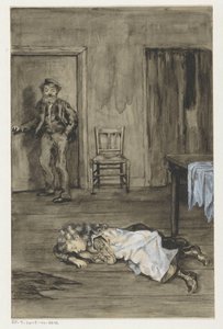 Chica durmiendo en el suelo de Anna Maria Kruijff