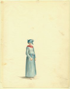 Dibujo de una mujer criolla de Anna Maria Von Phul de Anna Maria von Phul