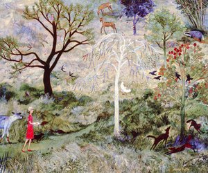 Llevar a casa la mantequilla, 2008 (acrílico) de Anna Pugh