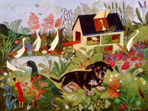 Los patos de Diana, 2010 (acrílico)