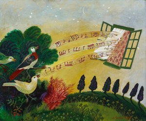 Early Call, 2012 (acrílico) de Anna Pugh