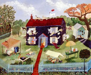 Everything must Go, 2006 (acrílico) de Anna Pugh