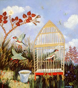 Jaula de la libertad, 2003 (acrílico)