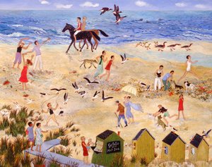 Marea baja, 2010 (acrílico) de Anna Pugh
